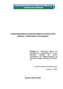 estatuto do f&oacute;rum permanente de desenvolvimento da