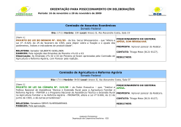 ORIENTAÇÃO PARA POSICIONAMENTO EM