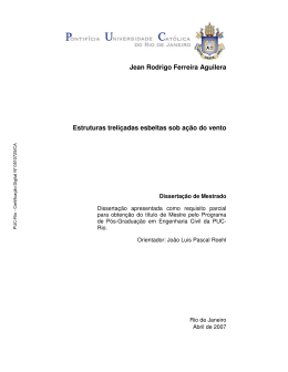 Jean Rodrigo Ferreira Aguilera Estruturas treli&ccedil;adas