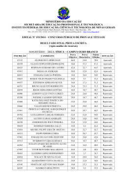 resultado final prova escrita -edital 153-2014 - f&iacute;sica