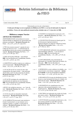 Ano 7 N&ordm; 6 Junho de 2014