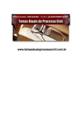 Clique aqui para - Revista Temas Atuais de Processo Civil