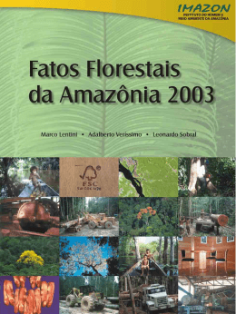 - 1 - Fatos Florestais da Amaz&ocirc;nia 2003