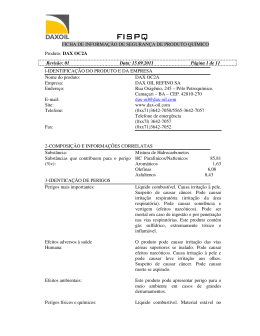 fispq oc2a - DAX OIL - Refinaria de Petr&oacute;leo da Bahia