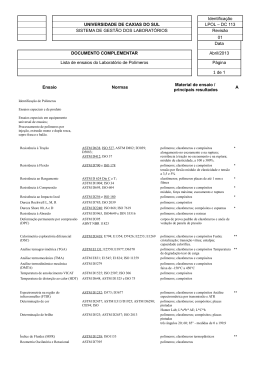 Identifica&ccedil;&atilde;o UNIVERSIDADE DE CAXIAS DO SUL LPOL &ndash; DC 113