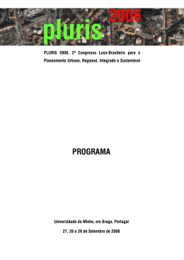 Programa detalhado - Universidade do Minho