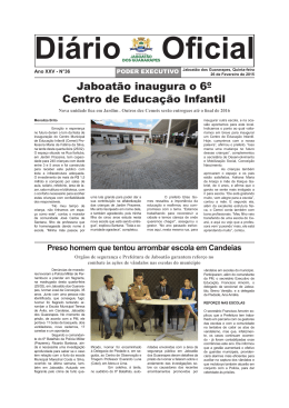 Di&aacute;rio Oficial