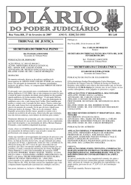 edi&ccedil;&atilde;o 3553.pmd - Di&aacute;rio da Justi&ccedil;a Eletr&ocirc;nico - TJRR