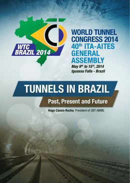TUNNELS IN BRAZIL - World Tunnel Congress 2014
