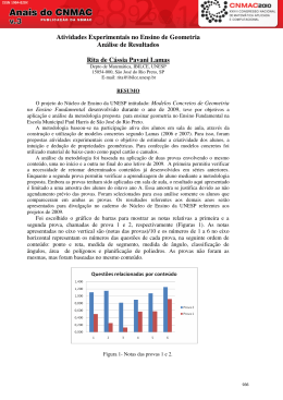 2010Ensino P-G Atividades Experimentais no Ensino de Geometria