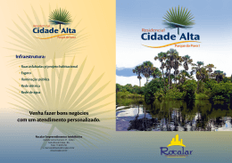 Folder Cidade Alta.CDR - Rocalar Empreendimentos Imobiliários Ltda