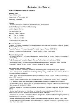 CV J Cabral Resume 2010