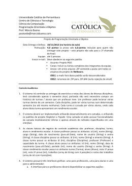 Projeto 2&ordm; GQ