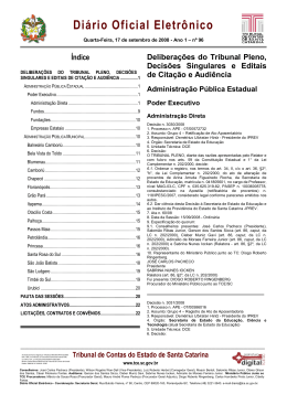 Di&aacute;rio Oficial Eletr&ocirc;nico