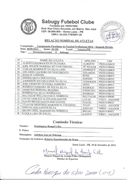 InterNacional x Sabugy4 - Federação Paraibana de Futebol