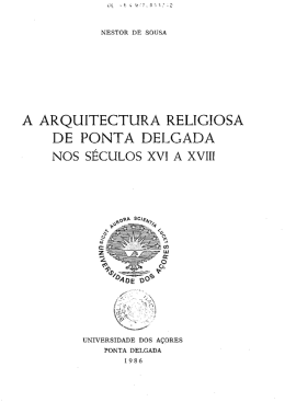 A ARQUITECTURA RELIGIOSA