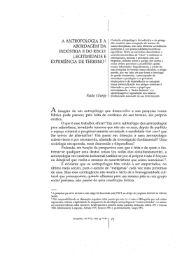 documento  - Instituto de Ci&ecirc;ncias Sociais da Universidade de