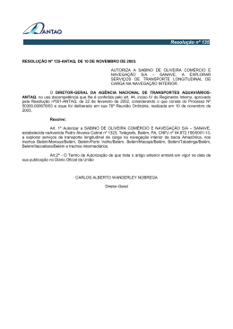 Resolu&ccedil;&atilde;o n&ordm; 135