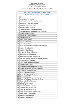 Lista de Presenca e Lista de Porta Res Multi 2016