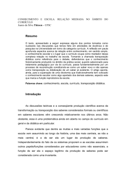 Resumo Introdu&ccedil;&atilde;o