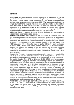 RESUMO Introdu&ccedil;&atilde;o: Com os avan&ccedil;os da Medicina e aumento da