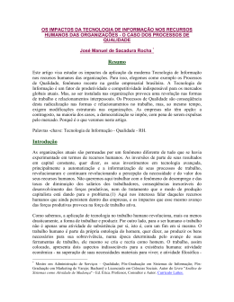 Resumo Introdu&ccedil;&atilde;o