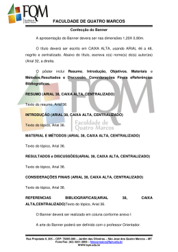 FACULDADE DE FACULDADE DE QUATRO MARCOS