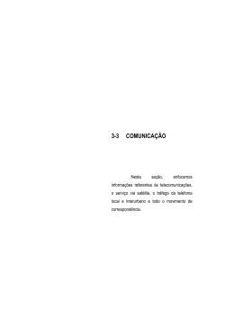 3-3 COMUNICA&Ccedil;&Atilde;O