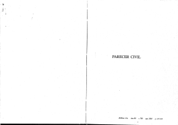 PARECER CIVIL - Professor José Renato Cella