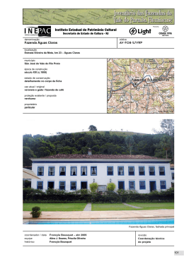 Fazenda &Aacute;guas Claras AV-F08-SJVRP