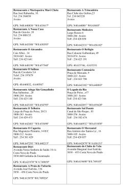 Restaurante e Marisqueira Mar&eacute; Cheia Rua Jos&eacute; Rabumba, 10. Tel