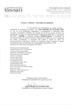 Campus I - Rua José Bongfiiowﬂf