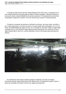 24/2 - Aeroporto Salgado Filho implanta sistema eletr&ocirc;nico
