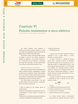Cap&iacute;tulo VI Pain&eacute;is resistentes a arco el&eacute;trico
