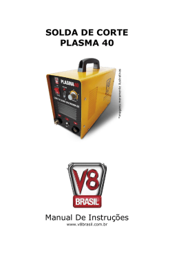 Manual Corte Plasma 40_2013_RV 1.0 01_10_13