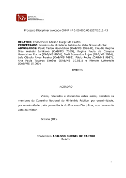 Veja aqui - Conselho Nacional do Minist&eacute;rio P&uacute;blico