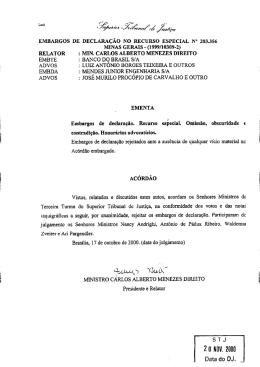 EMBARGOS DE DECLARAÇÃO No RECURSo ESPECIAL N