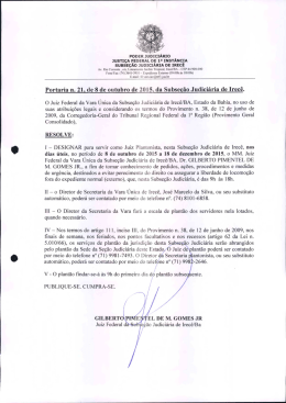 View/Open - Tribunal Regional Federal da 1ª Região