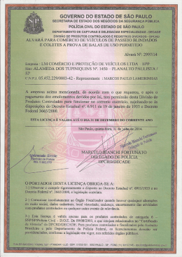GOVERNO DO ESTADO DE S&Atilde;O PAULO