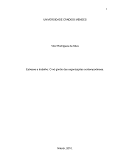 1 UNIVERSIDADE C&Acirc;NDIDO MENDES Vitor Rodrigues da Silva