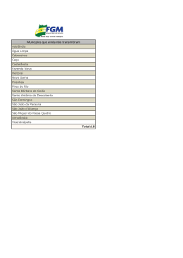 Veja aqui os 18 munic&iacute;pios goianos que ainda n&atilde;o enviaram