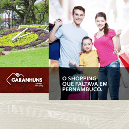 do Presentation - Garanhuns Garden Shopping