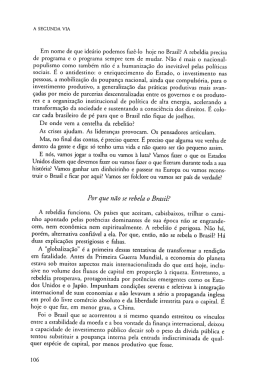 Por que n&atilde;o se rebela o Brasil?