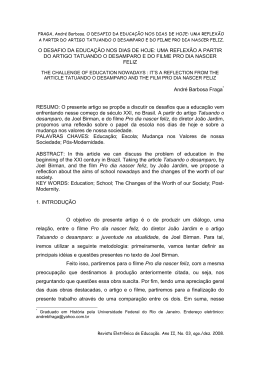 Desafios da Educa&ccedil;&atilde;o nos Dias de Hoje
