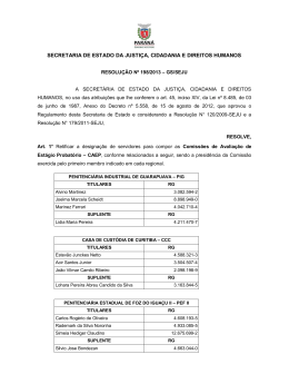 secretaria de estado da justi&ccedil;a, cidadania e direitos humanos