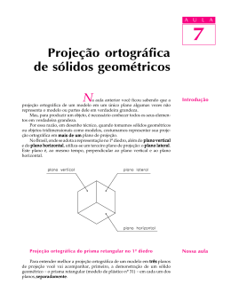 07. Projeção ortográfica de sólidos geométricos