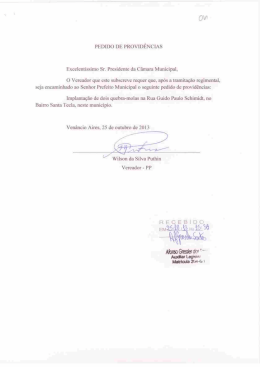 OV - Câmara de Vereadores de Venâncio Aires