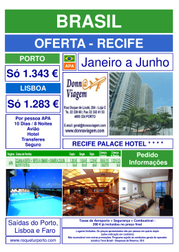 Recife - Recife Palace Hotel
