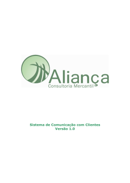 Layout - Sistema de Comunica&ccedil;&atilde;o
