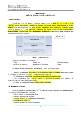 Aula 2.1 - An&aacute;lise de Ponto por Fun&ccedil;&atilde;o